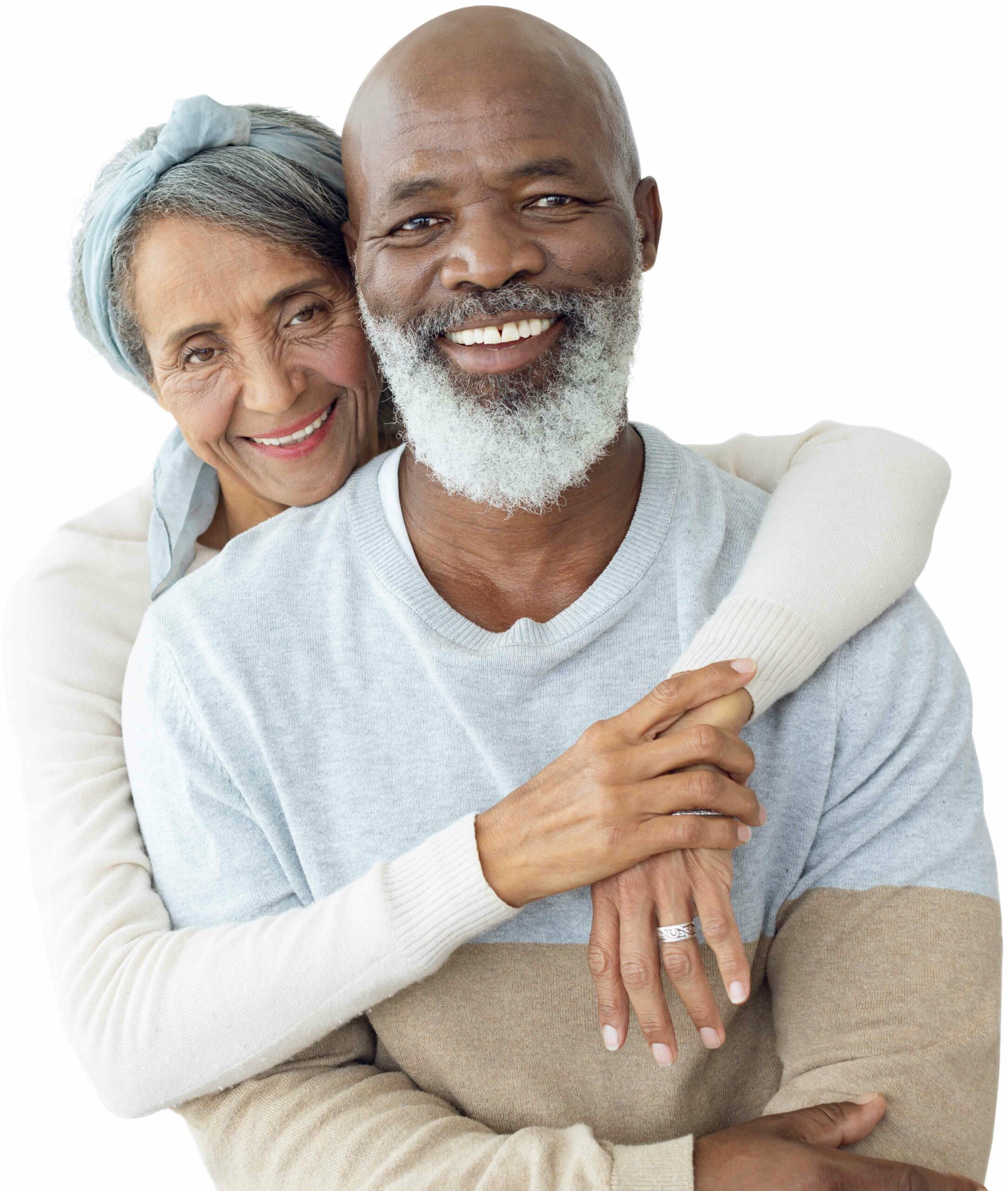 Marketing for Senior Living Couple Smiling